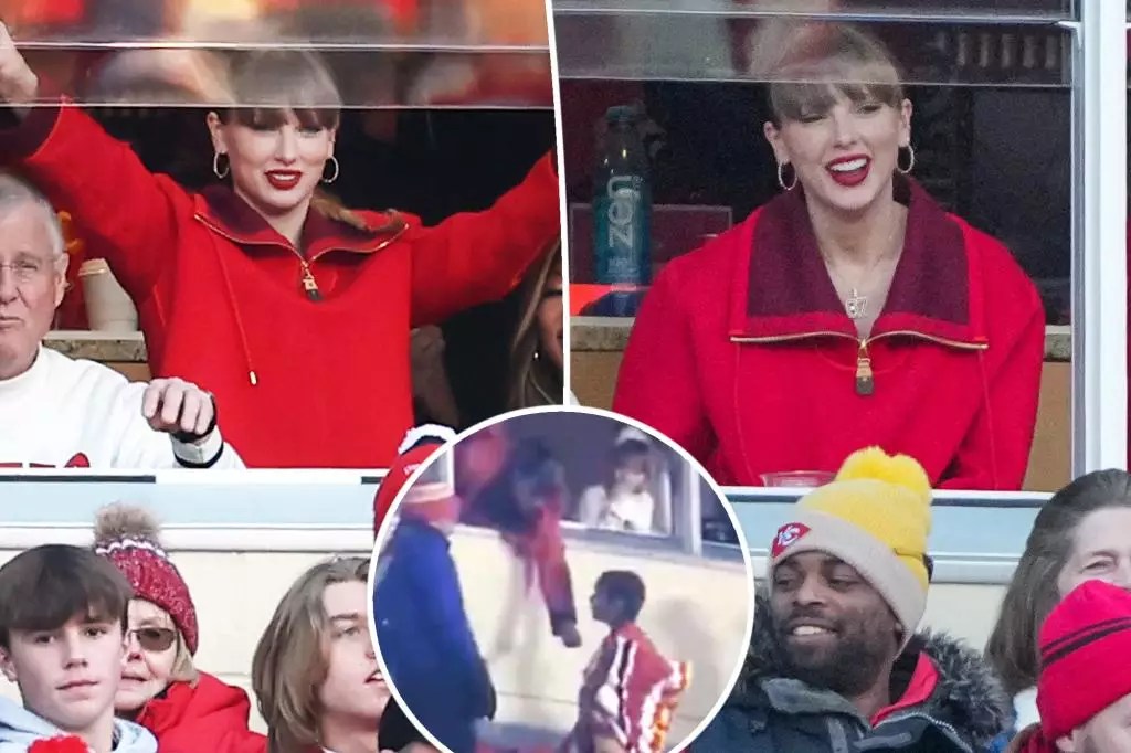 The Heartwarming Gesture of Taylor Swift Towards Young Fans at a Chiefs Game The Heartwarming Gesture of Taylor Swift Towards Young Fans at a Chiefs Game