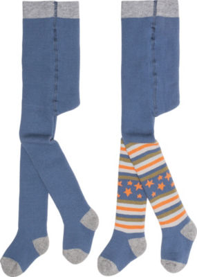 Erwin Müller Vollfrottee Kinder ThermoStrumpfhose Sterne im 2erPack