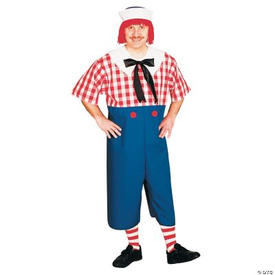 Adults Raggedy Andy Costume Standard Halloween Express