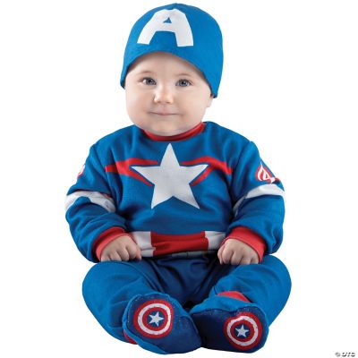 Capt. America Steve Rogers Infant Costume Halloween Express