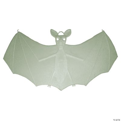 Glow in the Dark Hanging Bat Decoration Halloween Express
