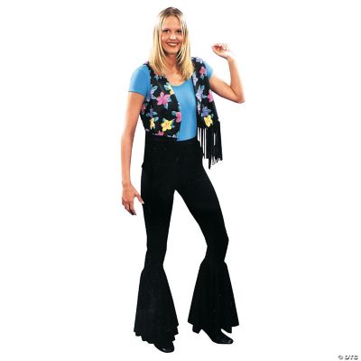 Women’s 70s Bell Bottom Pants Costume Standard Halloween Express