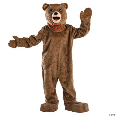 Adult's Complete Teddy Bear Mascot Costume Halloween Express