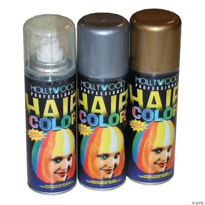 Gold Glitter Hairspray Halloween Express