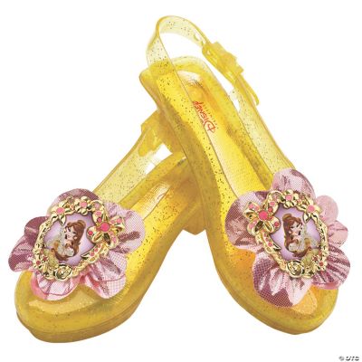 Kid’s Disney’s Beauty and the Beast Belle Sparkle Shoes Halloween Express