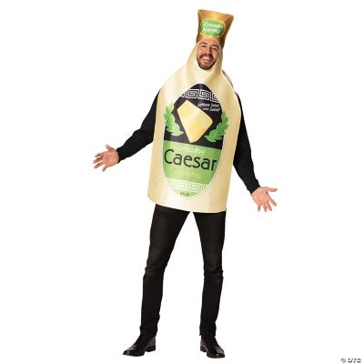 Caesar Dressing Bottle Adult Costume Halloween Express