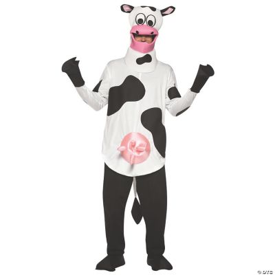 Adult's Cow Costume Halloween Express