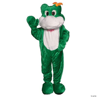 Adults Frog Mascot Costume Halloween Express