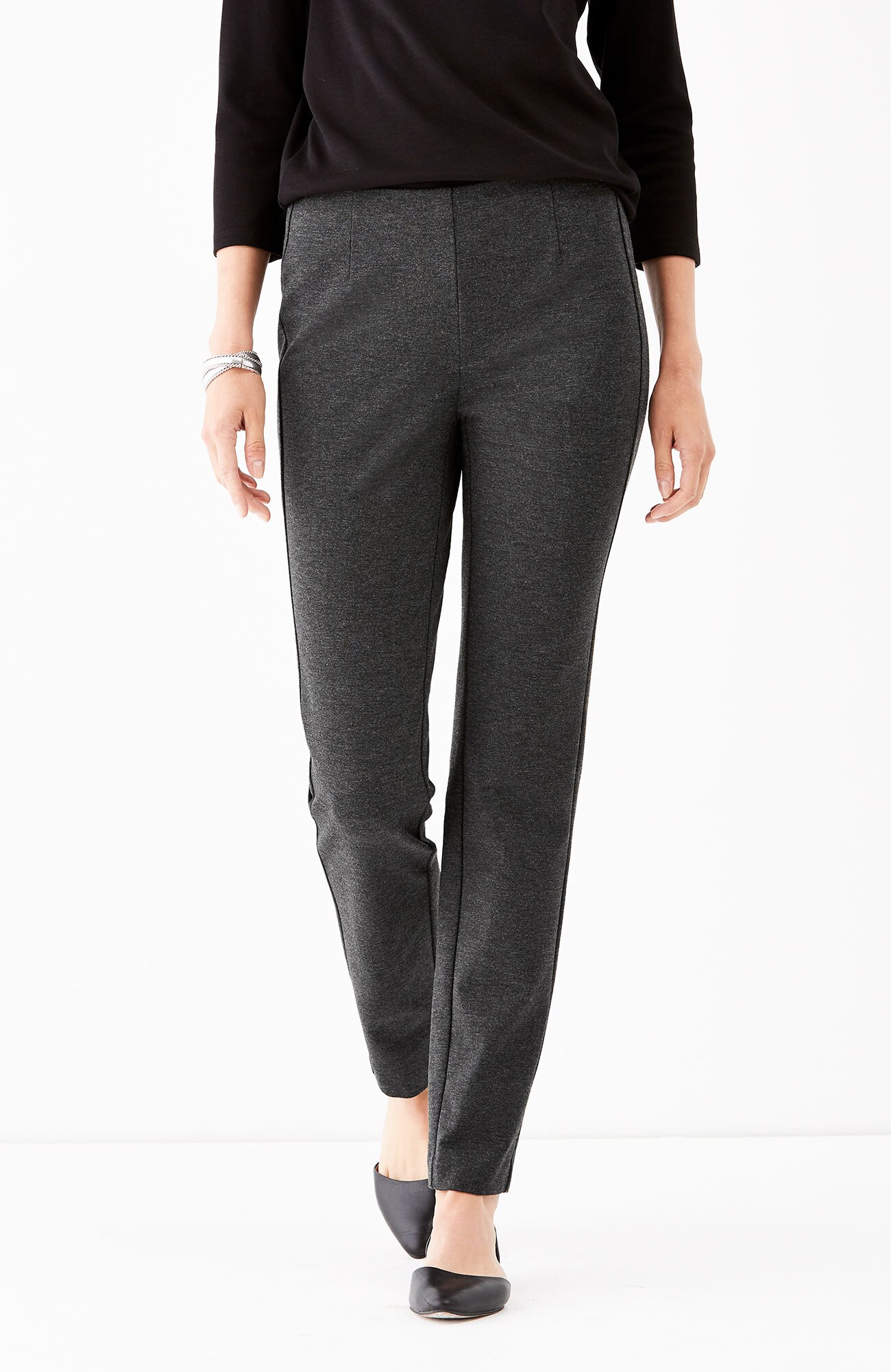 ponte knit slimleg pants J.Jill