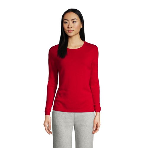 Women's Crew Neck Cashmere Jumper Lands' End
