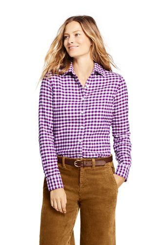 Women S Flannel Shirt From Lands End