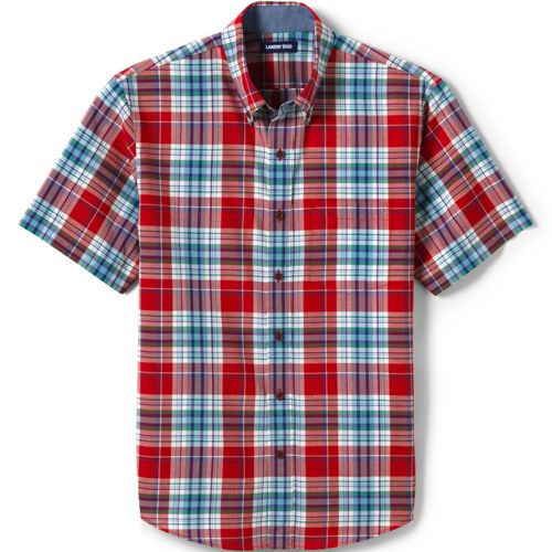 Men's Madras Shirt Lands' End