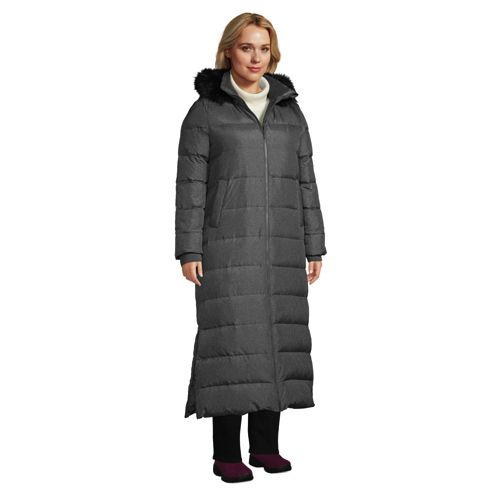 Womens LANDS END Down Jacket Large Exc. Cond munimoro.gob.pe