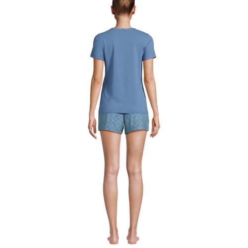 Short Sleeve Knit Pajamas Lands' End