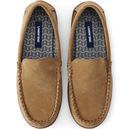 Flannel Lined House Slippers Lands' End