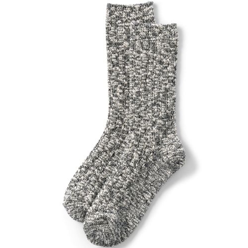 Women's Marled Crew Socks Lands' End