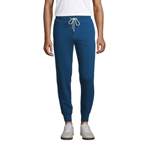 Men's Loopback Jersey Joggers Lands' End