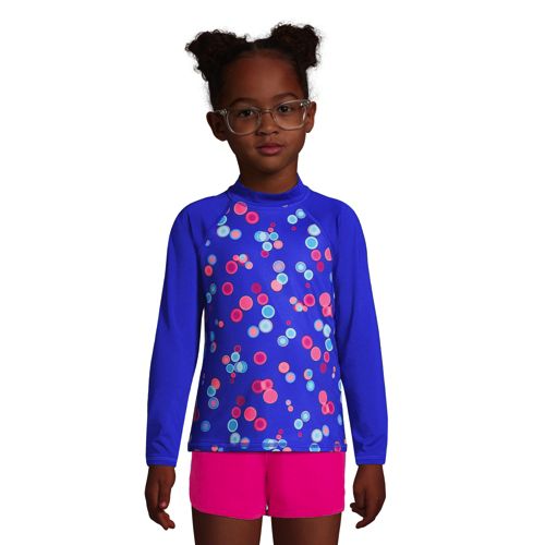 Girls Surfing Rash Guard Lands' End