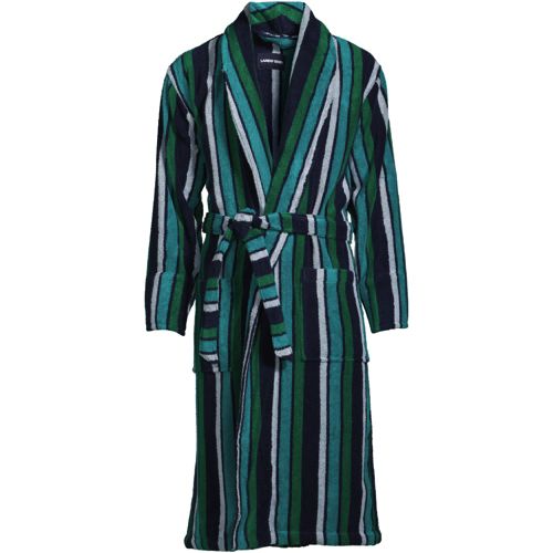 Men's Turkish Terry Bath Robe Lands' End
