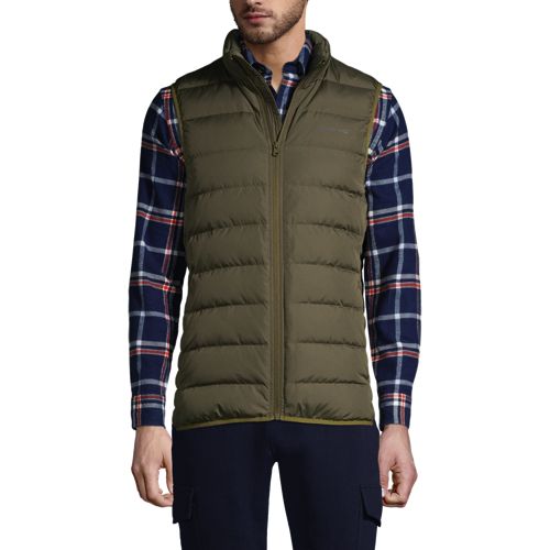 Men's Down Gilet Lands' End