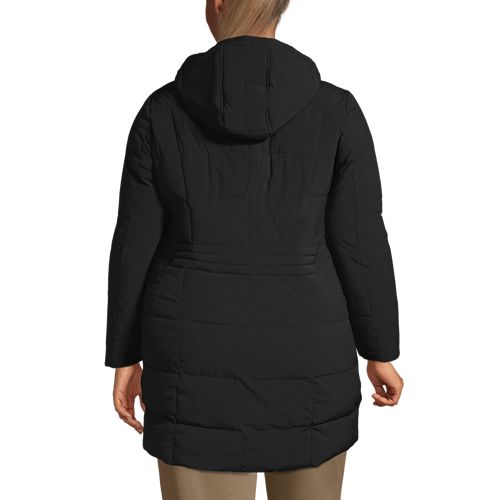 Stretch Puffer Coat Lands' End