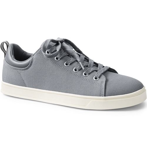 Men's Canvas Trainers Lands' End