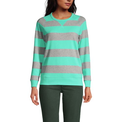 Women's Serious Sweats Raglan Sleeve Sweatshirt Lands' End