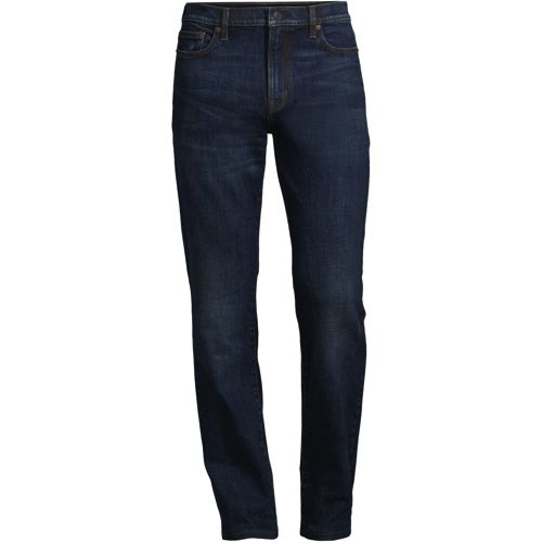 Men Traditional Fit Jeans Lands' End