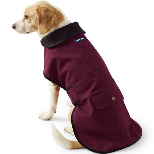 Dog Cotton Field Coat Lands' End