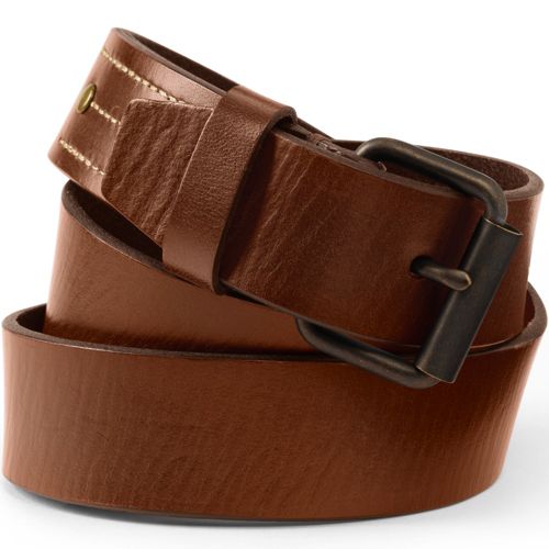 Simple Leather Belt Lands' End