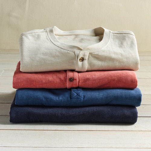Lightweight Henley Shirt Lands' End