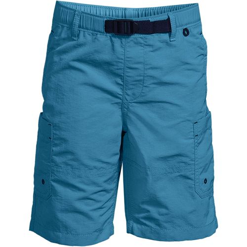 Boys Cargo Shorts With Adjustable Waist Lands' End