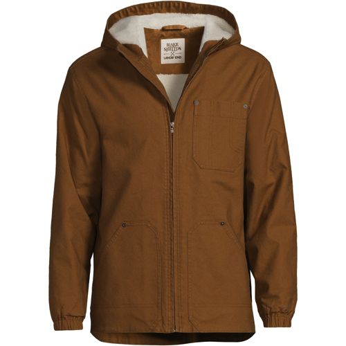 Blake Shelton x Lands' End Baumwolljacke mit SherpaFleece für Herren