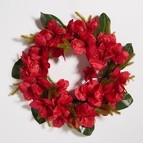 Magnolia Leaf Wreath Lands' End
