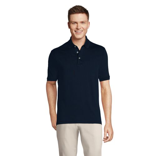 Men's Pima Cotton Polo Shirt Lands' End