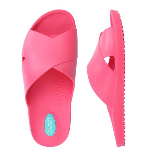 Women's Pool Slide Sandals Lands' End