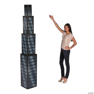 Large Skyscraper Cardboard StandUp Oriental Trading