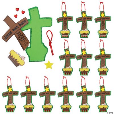 “Jesus Was Born” Ornament Craft Kit