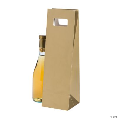 Gold Wine Gift Bags Discontinued