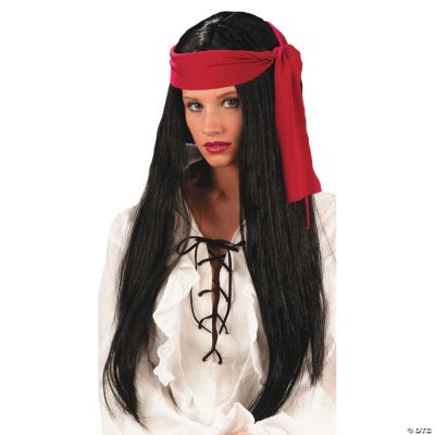 Women's Long Pirate Wig Discontinued