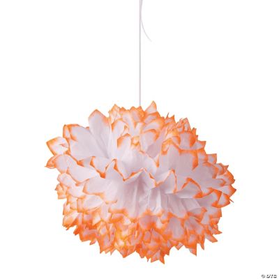 OrangeTipped Tissue PomPom Decorations Discontinued