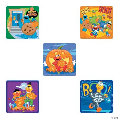 Halloween Sesame Street Stickers Discontinued