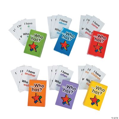 I Have Who Has Sight Word Cards Educational 50 Pieces eBay