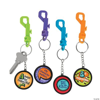 Character Backpack Clip Keychains Oriental Trading