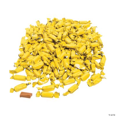 Yellow FoilWrapped Caramels