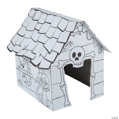 Color Your Own 3D Haunted House Playhouse Discontinued