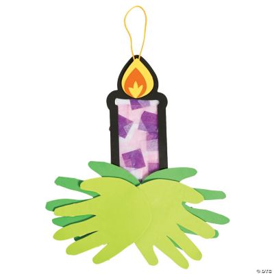 Advent Candle Tissue Paper Craft Kit - Discontinued