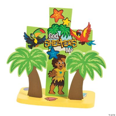 3D Island VBS Cross StandUp Craft Kit Discontinued