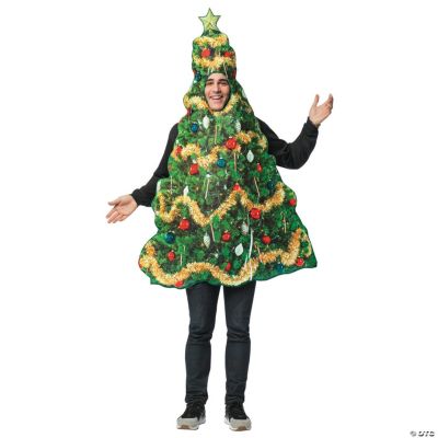 Adult's Get Real Christmas Tree Costume Oriental Trading