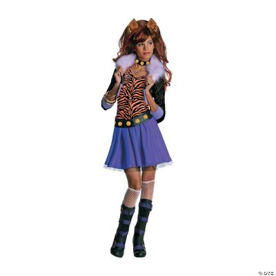 Teen Girl's Monster High™ Clawdeen Wolf Costume Medium